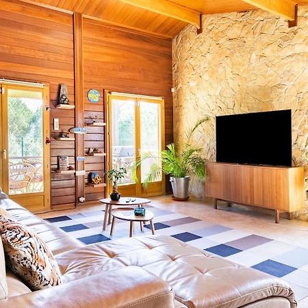 Villa Wooden House Minde Exterior foto