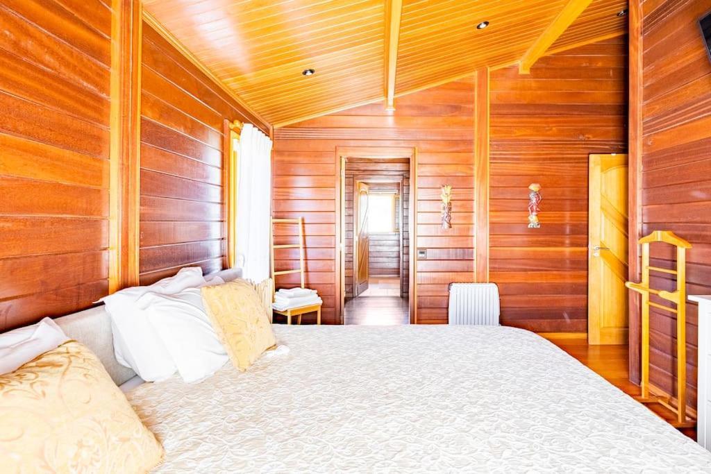 Villa Wooden House Minde Exterior foto